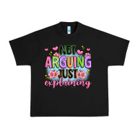 Black not arguing just explaining Urban Heavy Tee - JahusDesignShop