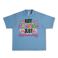 Pebble Blue not arguing just explaining Urban Heavy Tee - JahusDesignShop