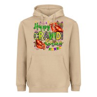 Happy Crawdi Gras Olivia Heavyweight Hoodie | Teevron