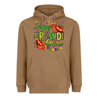 Toasted Coconut happy crawdi gras olivia Heavyweight Hoodie - OliviaCreatesArt