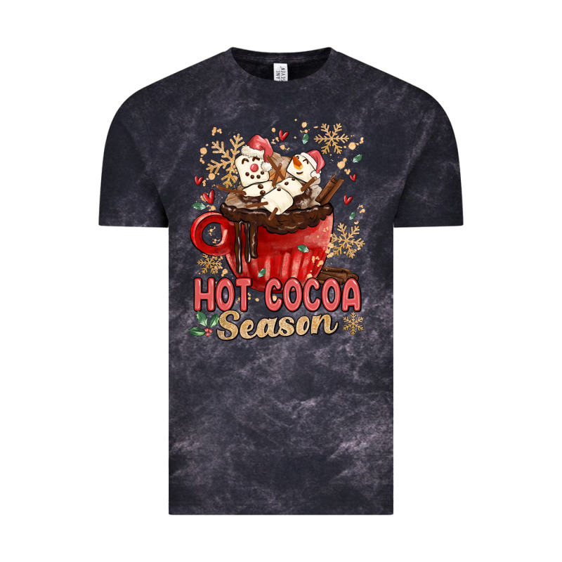 Hot Cocoa Season Vintage Tee by MaliasSmallBusiness | Teevron