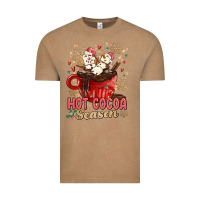 Vintage Coffee hot cocoa season Vintage Tee - MaliasSmallBusiness