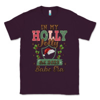 Plum in my holly jolly babe era Classic Tee - MaliasSmallBusiness