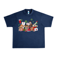 Navy nurse coffee cups Urban Heavy Tee - MaliasSmallBusiness