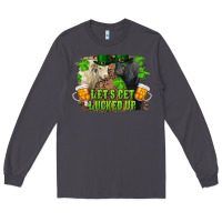 Smoke let's get lucked up charolais and black angus bull Long Sleeve Tee - RanaPortraitStore