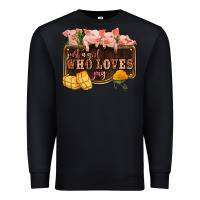 Black just a girl who loves pig olivia Premium Sweatshirt - OliviaCreatesArt