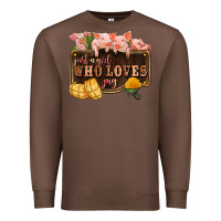 Chestnut just a girl who loves pig olivia Premium Sweatshirt - OliviaCreatesArt