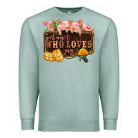 Seafoam just a girl who loves pig olivia Premium Sweatshirt - OliviaCreatesArt