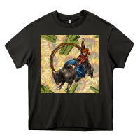 Asphalt rodeo seamless pattern Heavy Core Tee - BundleAndBundleShop