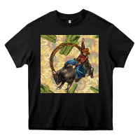 Black rodeo seamless pattern Heavy Core Tee - BundleAndBundleShop