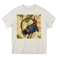 Cream rodeo seamless pattern Heavy Core Tee - BundleAndBundleShop