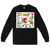 Black autism Long Sleeve Tee - Artiststas
