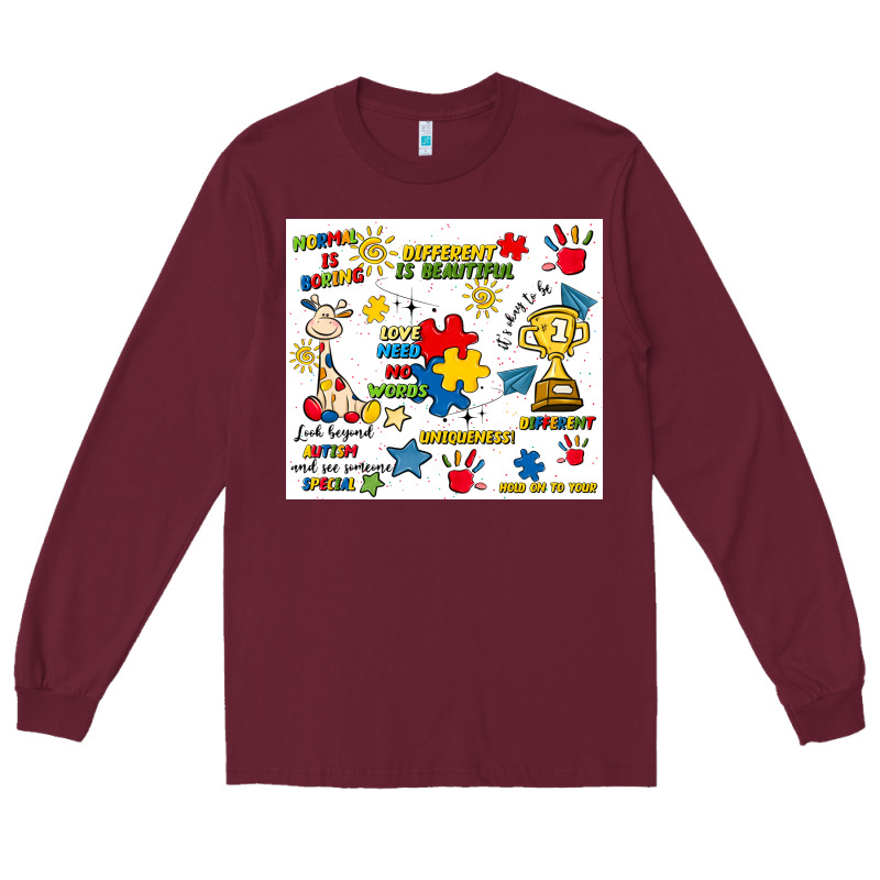 Autism Long Sleeve Tee by Artiststas | Teevron