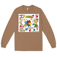 Toasted Coconut autism Long Sleeve Tee - Artiststas