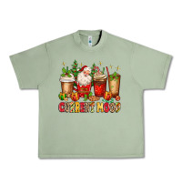 Oil Green Christmas Santa coffee cups current mood Urban Heavy Tee - MaliasSmallBusiness