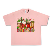 Salmon Christmas Santa coffee cups current mood Urban Heavy Tee - MaliasSmallBusiness