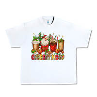White Christmas Santa coffee cups current mood Urban Heavy Tee - MaliasSmallBusiness