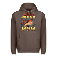 Coffee Loud and proud cheer Mom Mother's Day Premium Hoodie - CowGirlArtShop