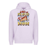 Lilac Loud and proud cheer Mom Mother's Day Premium Hoodie - CowGirlArtShop