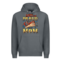 Rock Loud and proud cheer Mom Mother's Day Premium Hoodie - CowGirlArtShop
