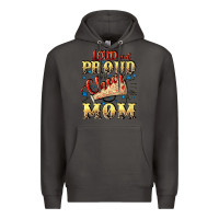 Smoke Loud and proud cheer Mom Mother's Day Premium Hoodie - CowGirlArtShop