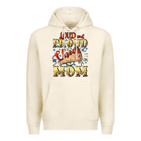 Tofu Loud and proud cheer Mom Mother's Day Premium Hoodie - CowGirlArtShop