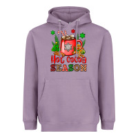 Lavender hot cocoa season Heavyweight Hoodie - OliviaCreatesArt