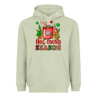 Matcha hot cocoa season Heavyweight Hoodie - OliviaCreatesArt