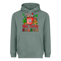 Sage hot cocoa season Heavyweight Hoodie - OliviaCreatesArt