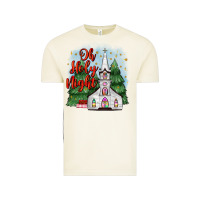 Vintage Arctic christmas church oh holy night Vintage Tee - MaliasSmallBusiness