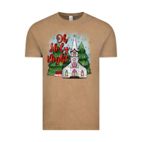 Vintage Coffee christmas church oh holy night Vintage Tee - MaliasSmallBusiness