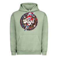 Pigment Oil Green Western Gigi Patriotic 4th of July Urban Hoodie - LillyAllenDesigns