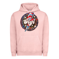 Pigment Salmon Western Gigi Patriotic 4th of July Urban Hoodie - LillyAllenDesigns