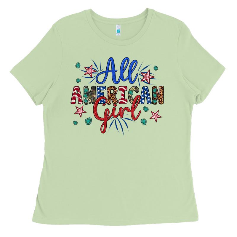All American Girl Ladies Tee by Artiststas | Teevron