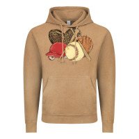 Vintage Camel softball Vintage Hoodie - MaliasSmallBusiness