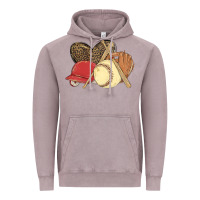 Vintage Zinc softball Vintage Hoodie - MaliasSmallBusiness