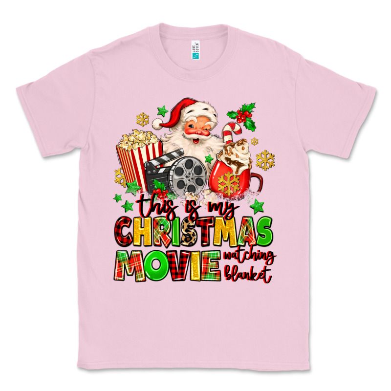 This Is My Christmas Movie Watching Blanket Classic Tee by MaliasSmallBusiness | Teevron
