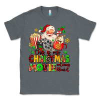 Charcoal Heather this is my christmas movie watching blanket Classic Tee - MaliasSmallBusiness