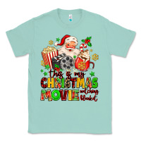Seafoam this is my christmas movie watching blanket Classic Tee - MaliasSmallBusiness