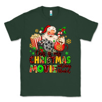 Sports Green this is my christmas movie watching blanket Classic Tee - MaliasSmallBusiness