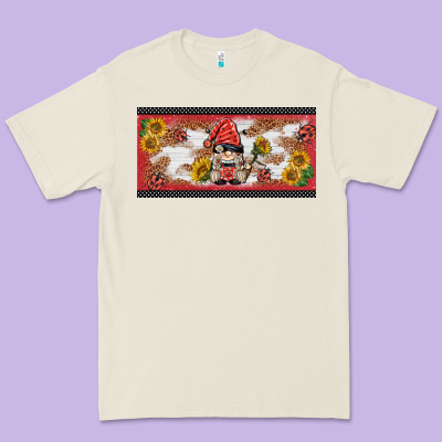 Ladybug Gnomies License Plate Template Premium Tee Designed By Barkaloodesign