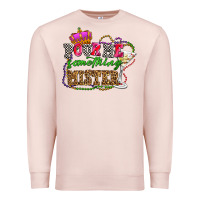 Pale Pink pour me something mister olivia Premium Sweatshirt - OliviaCreatesArt