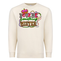 Sandshell pour me something mister olivia Premium Sweatshirt - OliviaCreatesArt