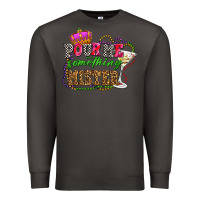 Smoke pour me something mister olivia Premium Sweatshirt - OliviaCreatesArt