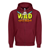 Burgundy Wild about Softball Zipper Hoodie - HowdyJamesFarm