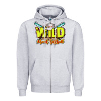 Heather Grey Wild about Softball Zipper Hoodie - HowdyJamesFarm
