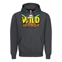 Smoke Wild about Softball Zipper Hoodie - HowdyJamesFarm