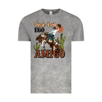 Cloud Rock check your ego amigo rodeo cowboy Vintage Tee - MaliasSmallBusiness