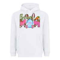 White Easter Day Bunny mom Heavyweight Hoodie - OliviaCreatesArt