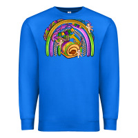 True Royal mardi gras rainbow Premium Sweatshirt - OliviaCreatesArt